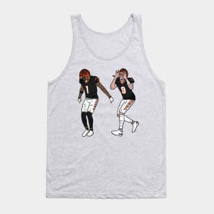 Ja'Marr Chase and Joe Burrow Griddy Tank Top